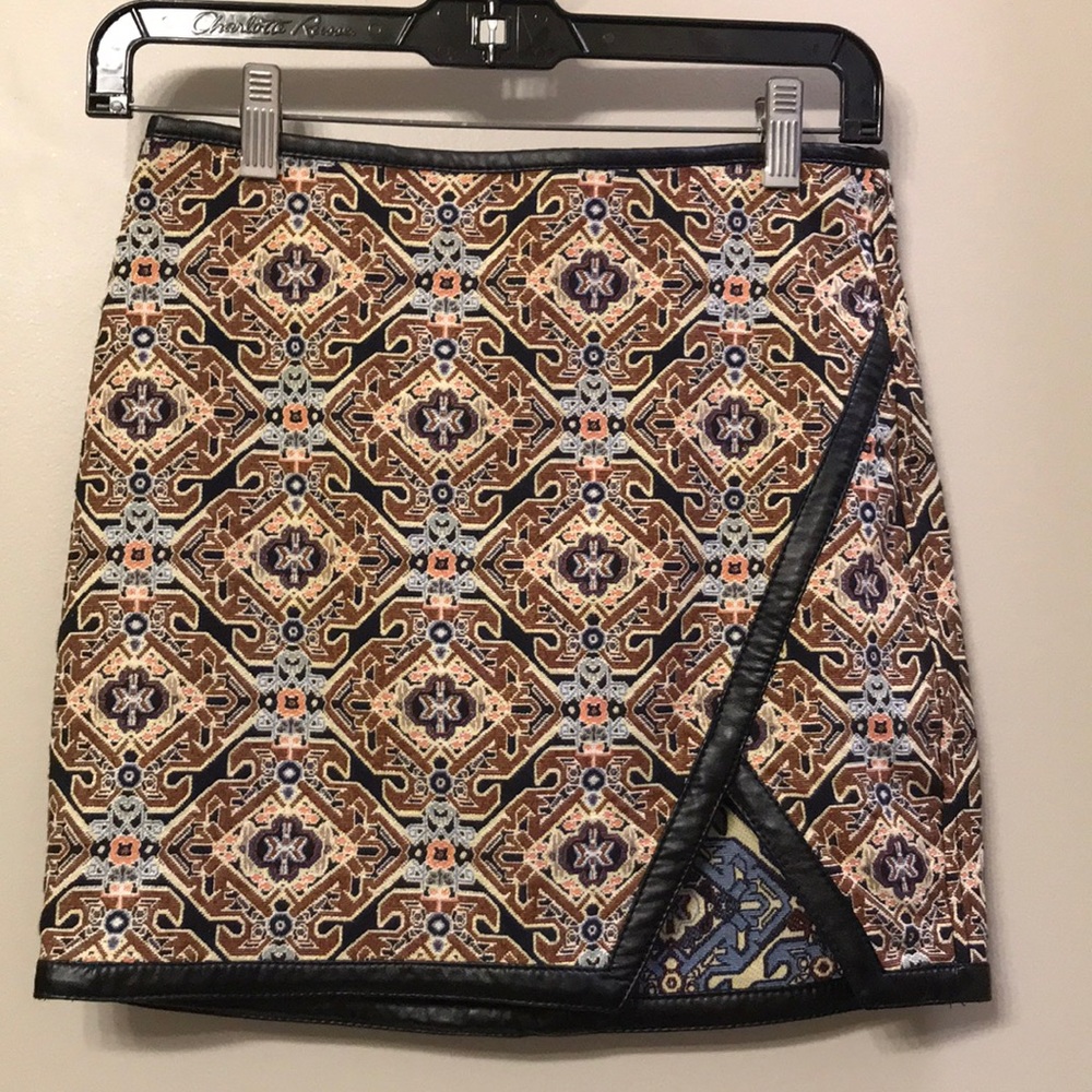 Express Aztec Skirt